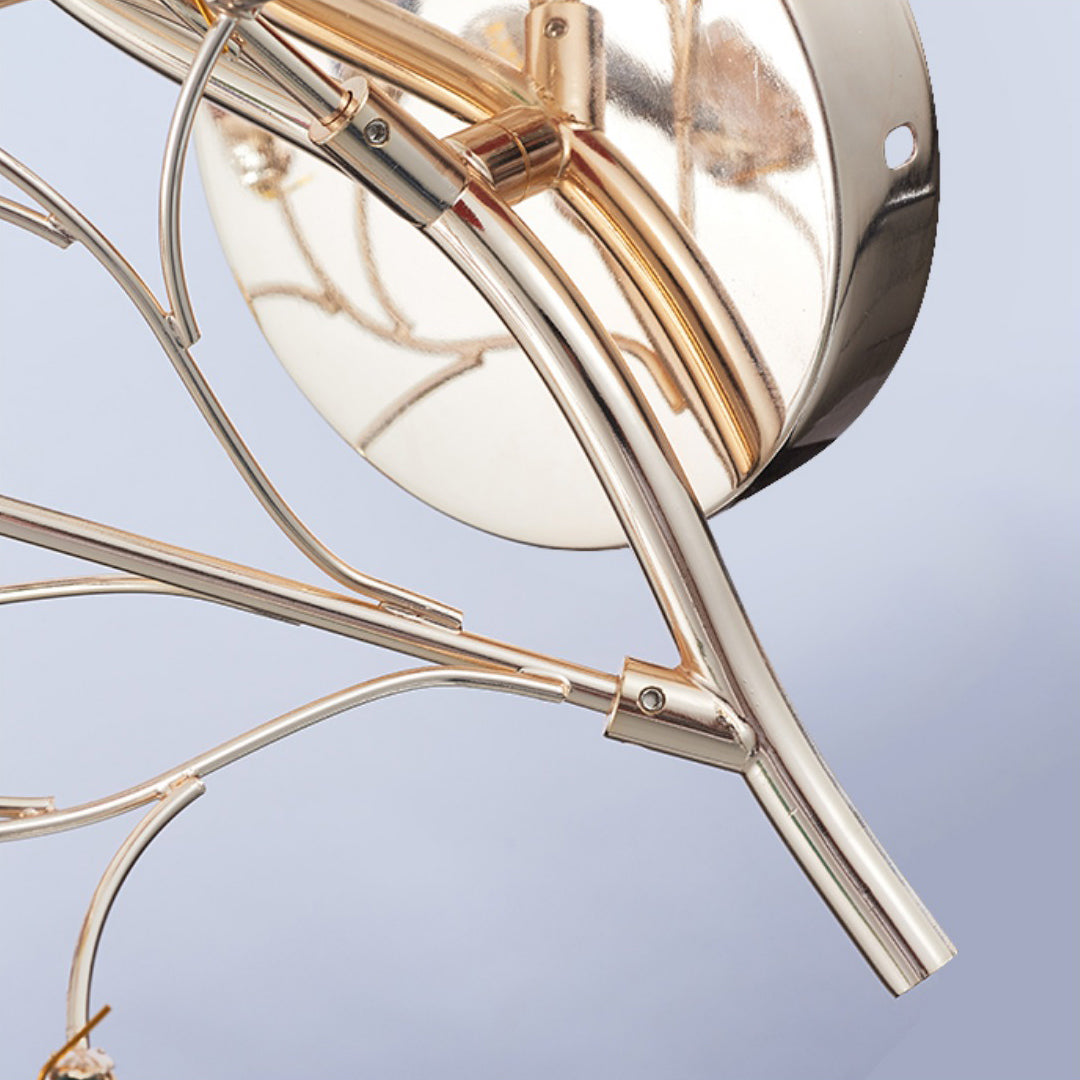 Agaat Wandlamp Natuursteen Goud Messing Wandverlichting Modern Design voor Woonkamer Slaapkamer
