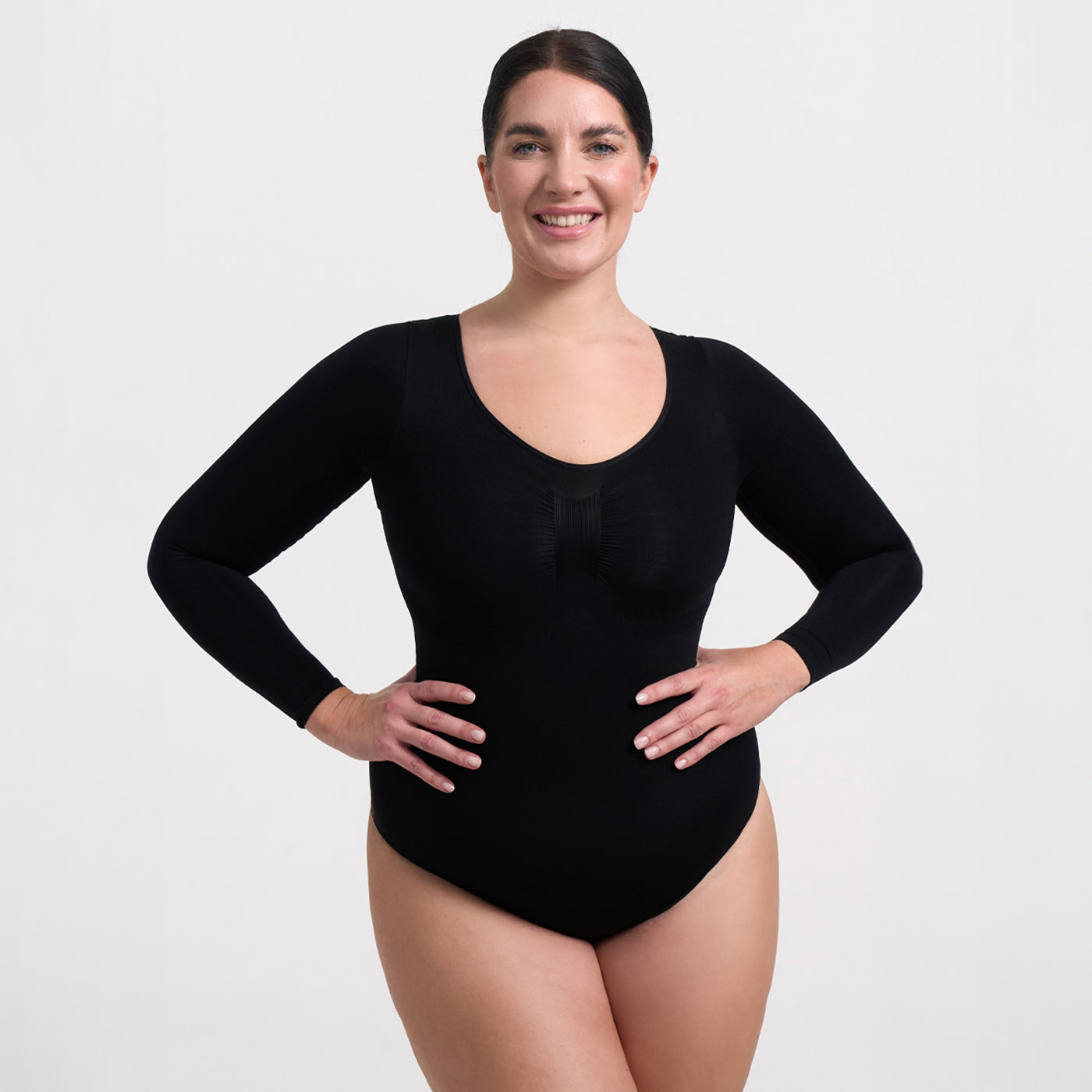 Vrouwelijk Bodysuit Dames Longsleeve Naadloos Elegant