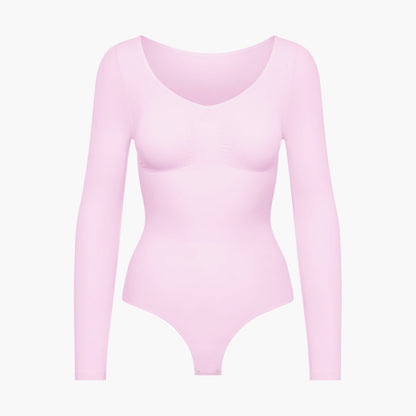 Vrouwelijk Bodysuit Dames Longsleeve Naadloos Elegant