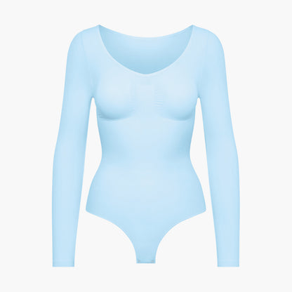 Vrouwelijk Bodysuit Dames Longsleeve Naadloos Elegant
