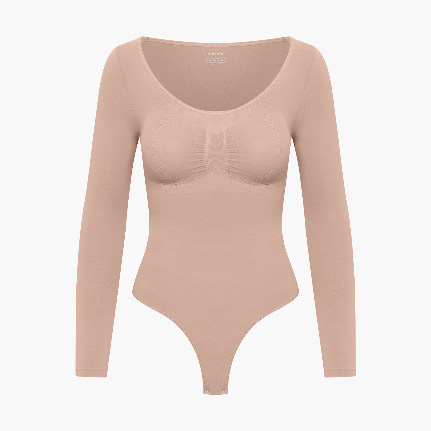 Vrouwelijk Bodysuit Dames Longsleeve Naadloos Elegant