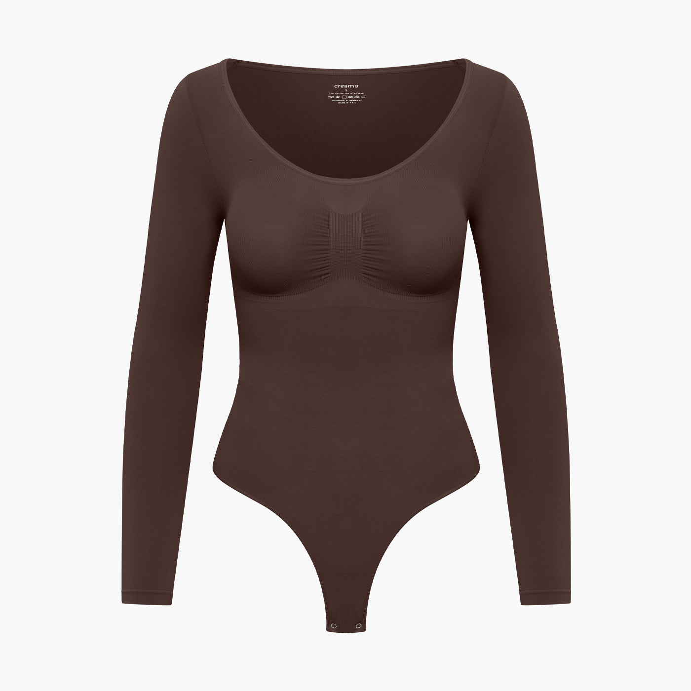 Vrouwelijk Bodysuit Dames Longsleeve Naadloos Elegant