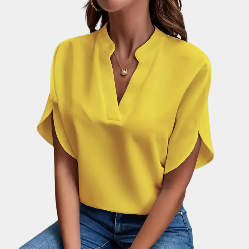 Vrouwen Zomerblouse Luchtige Losse Blouse