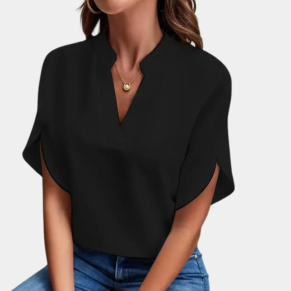 Vrouwen Blouse Zomer Luchtig Losse Pasvorm - StudioMarella