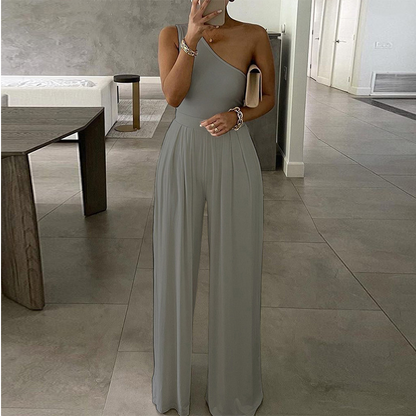 Elegante Eensleuven Jumpsuit voor Vrouw Modern Design