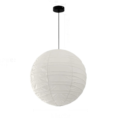 Akari hanglamp rijstpapier Ø30 Ø45 Ø55 wit woonkamer slaapkamer Japans design sfeerverlichting