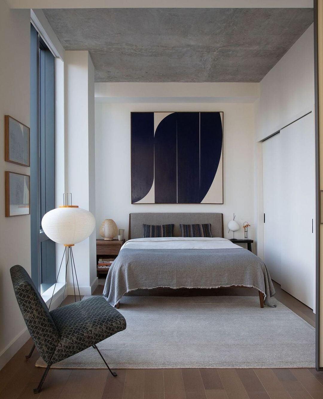 Akari Vloerlamp Mulberypapier Metaal Japanse Stijl Woonkamer