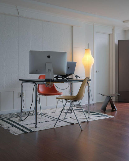 Akari Vloerlamp Mulberypapier Metaal Japanse Stijl Woonkamer