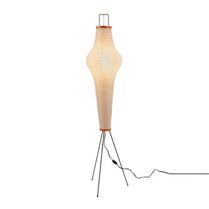 Akari Vloerlamp Mulberypapier Metaal Japanse Stijl Woonkamer