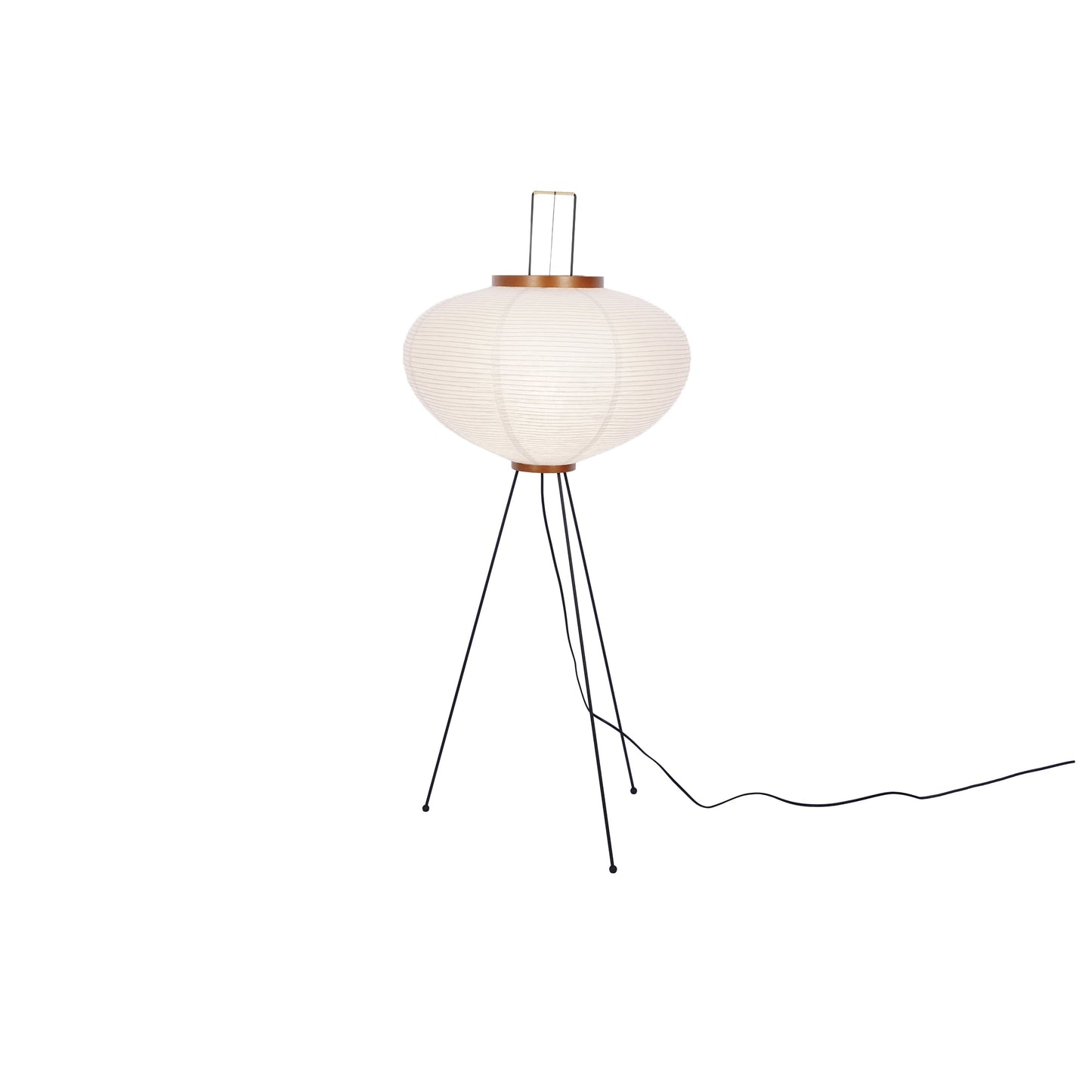 Akari Vloerlamp Mulberypapier Metaal Japanse Stijl Woonkamer