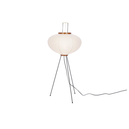 Akari Vloerlamp Mulberypapier Metaal Japanse Stijl Woonkamer