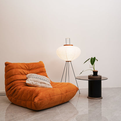 Akari Vloerlamp Mulberypapier Metaal Japanse Stijl Woonkamer