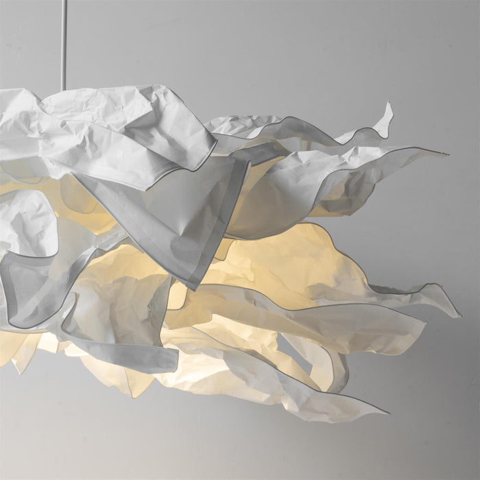 Hanglamp Wolk Papier LED 18W Nordic Japandi Ø43 Ø62 Ø85