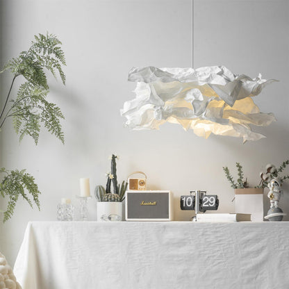Hanglamp Wolk Papier LED 18W Nordic Japandi Ø43 Ø62 Ø85
