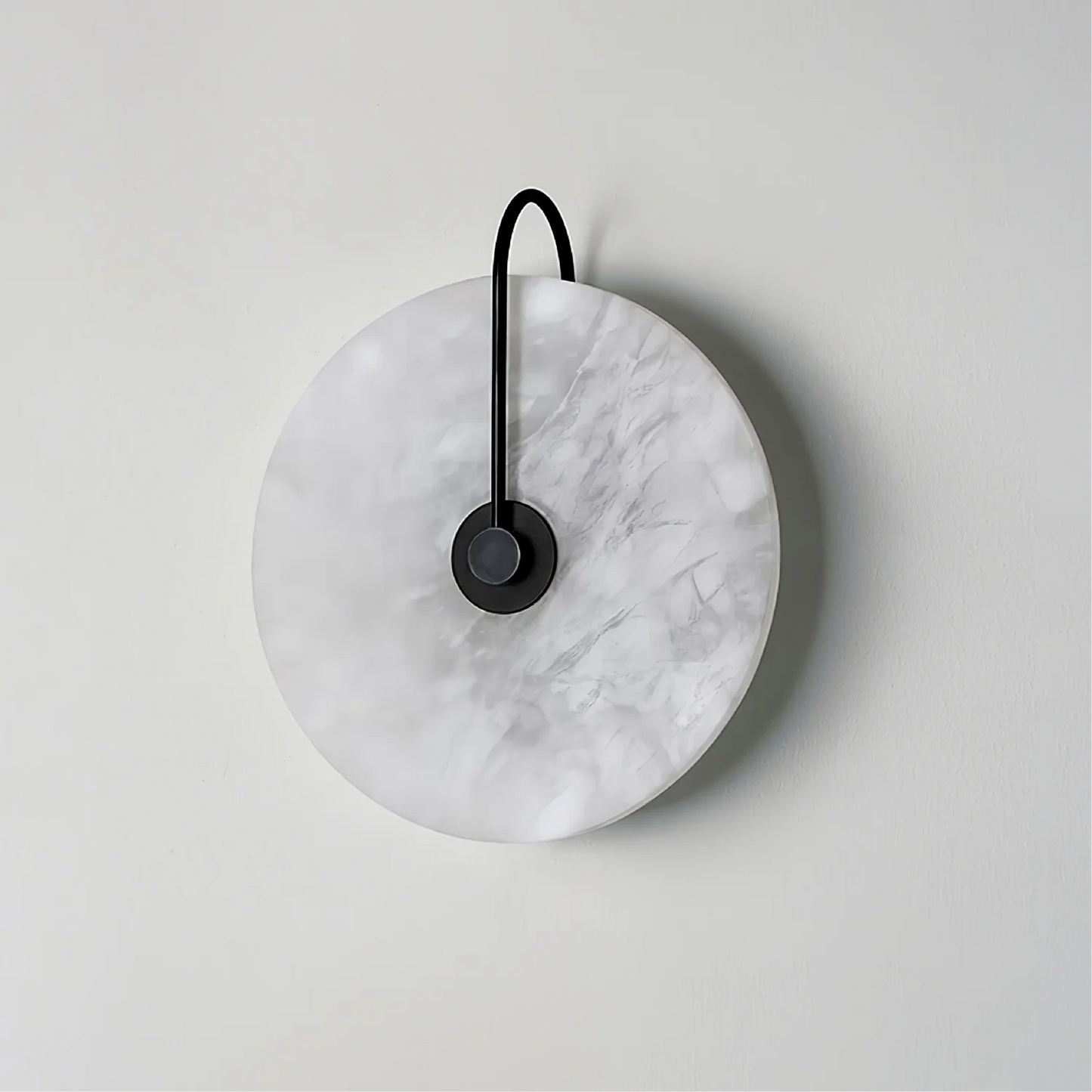 Alab marmeren LED wandlamp albast rond goud wandverlichting slaapkamer hal modern design sfeerverlichting