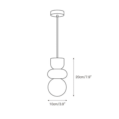 Alabaster Hanglamp met Messing Armatuur en Geïntegreerde LED – Luxe Natuurstenen Design Verlichting