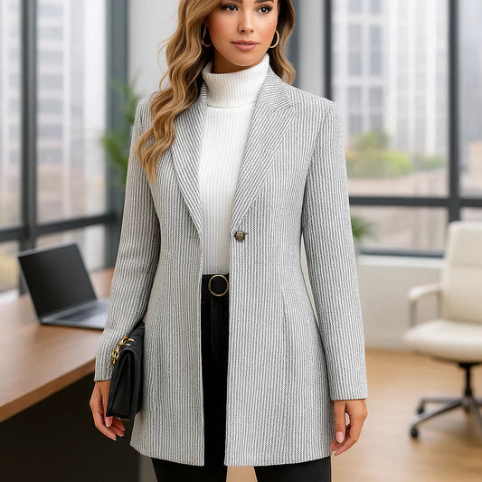 Dames Blazer Elegante en Professioneel - StudioMarella