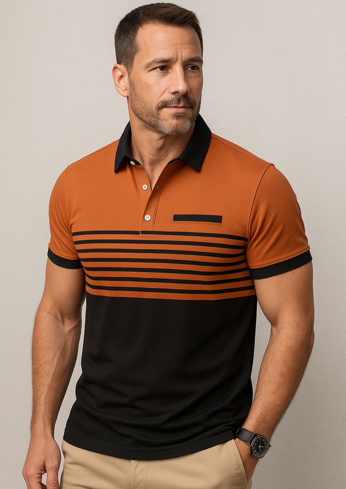 Polo Shirt Casual Golf Heren