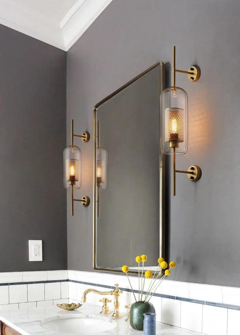 Moderne Glazen Wandlamp – Stijlvolle Verlichting met Klassieke Uitstraling