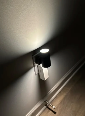 Wandlamp Stopcontact LED Dimbaar Dag Nacht Sensor 10W Warm Licht Slaapkamer Hal