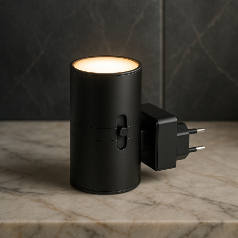 Wandlamp Stopcontact LED Dimbaar Dag Nacht Sensor 10W Warm Licht Slaapkamer Hal