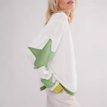 Vrouwelijke Felpa Trui Casual en Comfortabel
