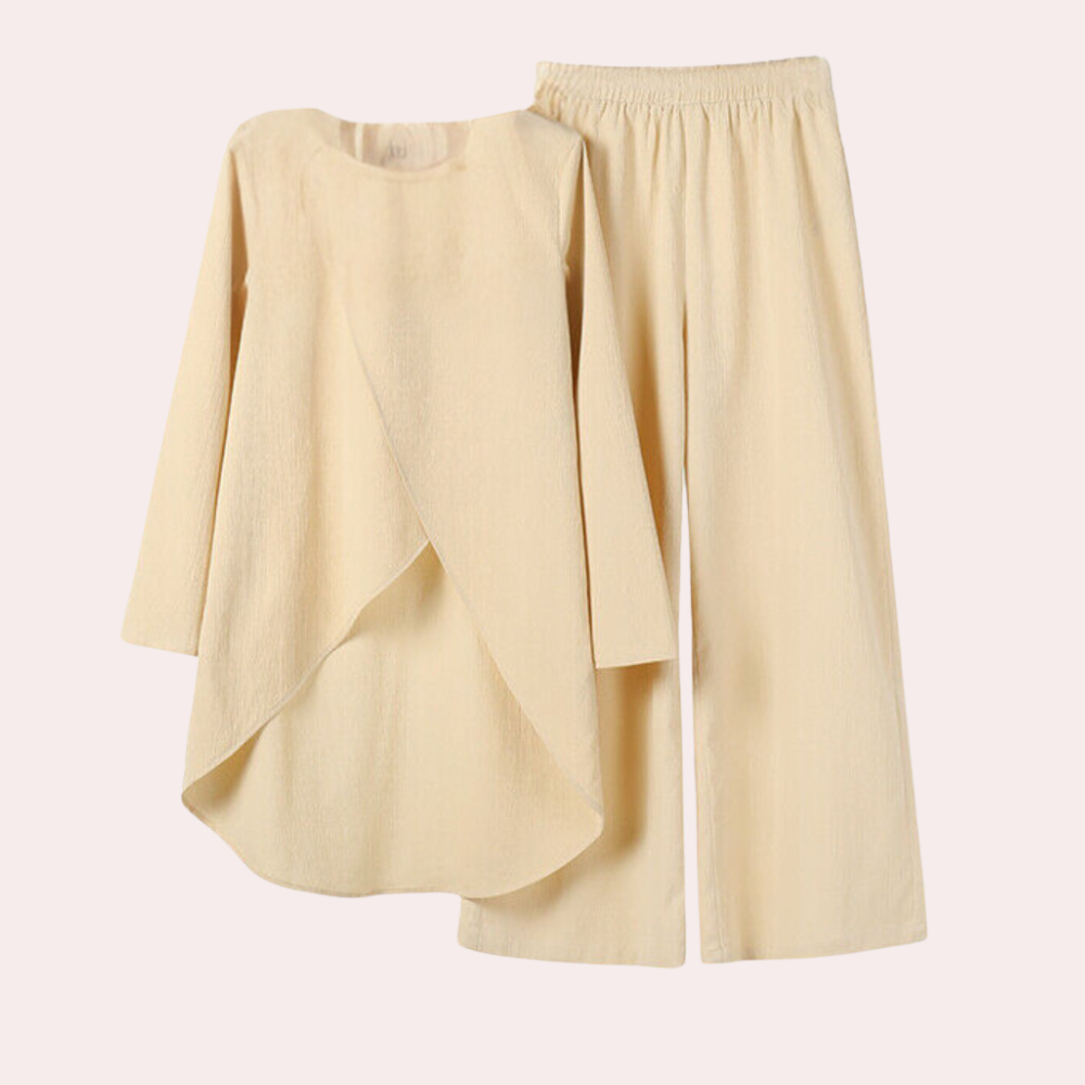 Damesjurk Elegante Zomerjurk Lange Mouw - StudioMarella