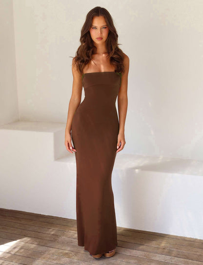 Elegante Maxi Jurk Bodycon Fit