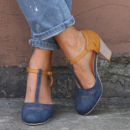Elegante Hakken met T-strap voor Vrouw - StudioMarella