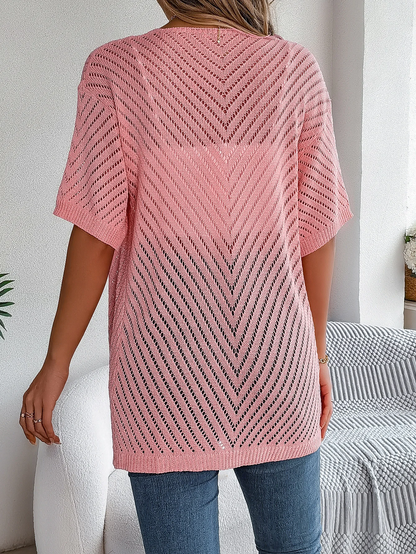Alina | Luchtig Gebreid Dames Vest 1