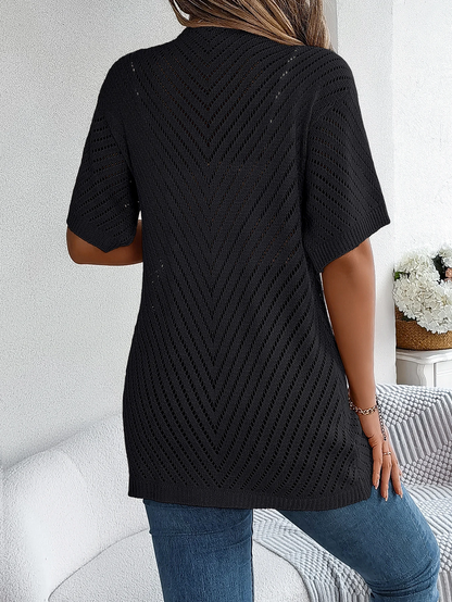 Alina | Luchtig Gebreid Dames Vest 4