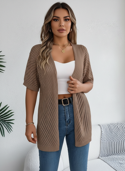 Alina | Luchtig Gebreid Dames Vest 5