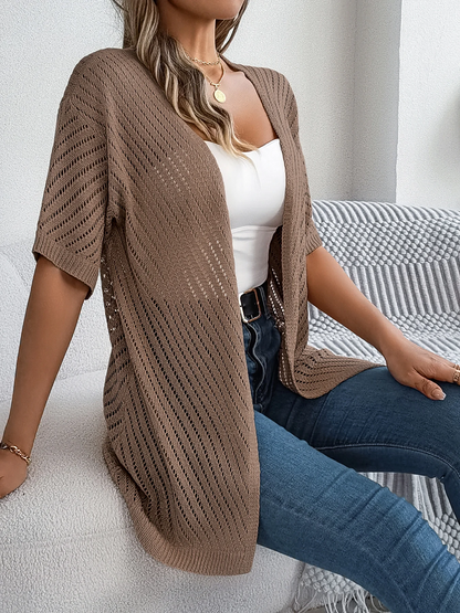Alina | Luchtig Gebreid Dames Vest 6