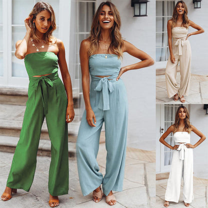 Vrouwelijke Jumpsuit Zwart Warme Winter Collectie