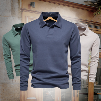 Mannen Poloshirt Katoen Klassiek Casual