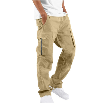 Herenselectie Mannen Cargo Broek Comfortabel en Veelzijdig