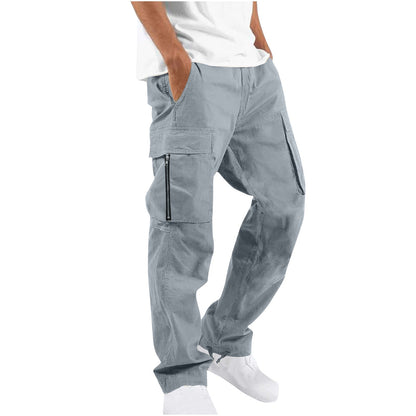 Herenselectie Mannen Cargo Broek Comfortabel en Veelzijdig