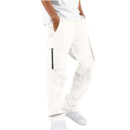 Herenselectie Mannen Cargo Broek Comfortabel en Veelzijdig