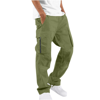 Herenselectie Mannen Cargo Broek Comfortabel en Veelzijdig