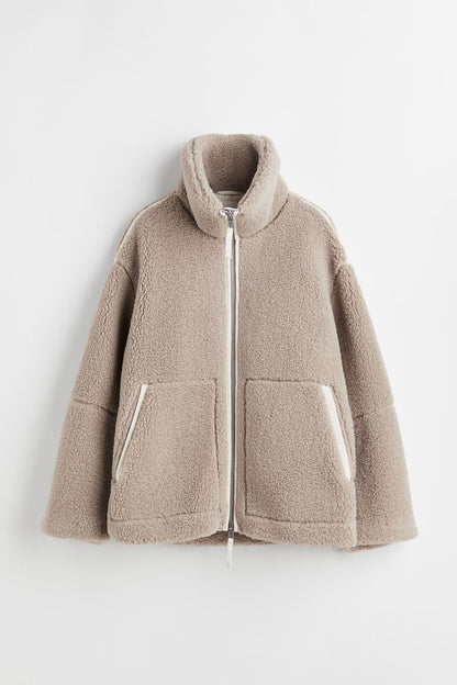 Alyssa | Dames Oversized Fleecejack – Zacht, Warm & Casual 4