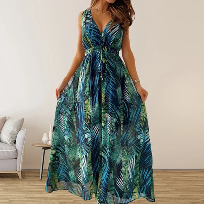 Zomerjurk Vrouwelijk Jetset Stijl Jurk