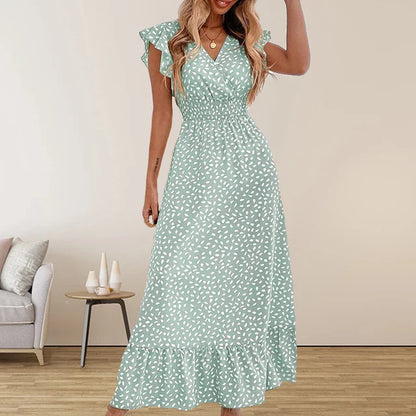 Vrouwelijke Zomerjurk Elegante Jurk voor Dames