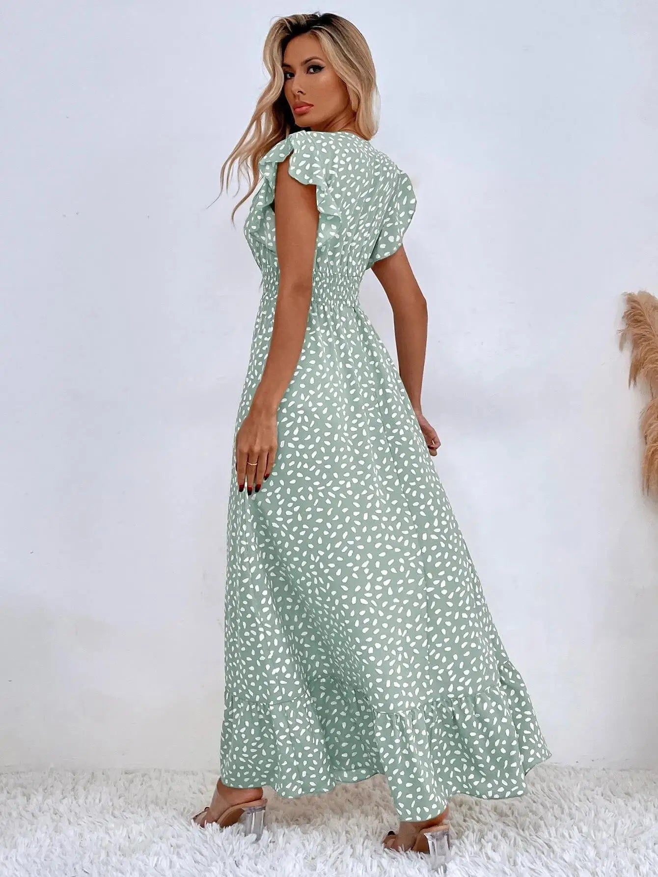 Vrouwelijke Zomerjurk Elegante Jurk voor Dames
