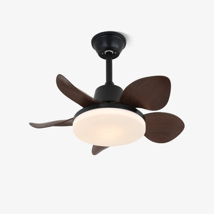 Moderne plafondventilator Veyra met lamp en 6 snelheden – diameter 71 cm – afstandsbediening