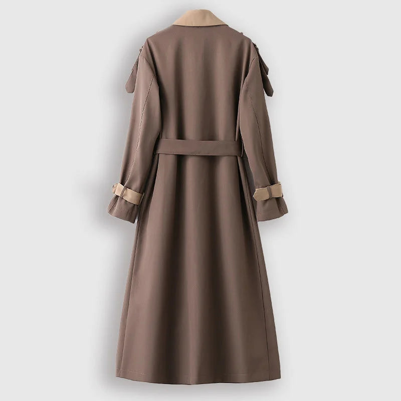 Amélie | Elegante e intramontabile trench lungo 2