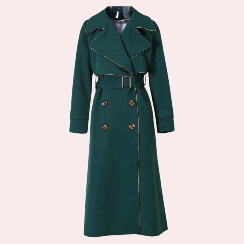 Dames Trenchcoat Klassiek Elegante Regenjas - StudioMarella
