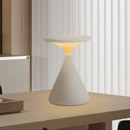 Draagbare Zandloper Tafellamp met Dimbare LED Batterij Accustroom Sfeerlicht Draadloze Touch Bediening Woon Slaapkamer Kantoor Retro Stijlvol Modern Design