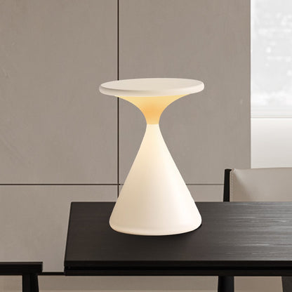 Draagbare Zandloper Tafellamp met Dimbare LED Batterij Accustroom Sfeerlicht Draadloze Touch Bediening Woon Slaapkamer Kantoor Retro Stijlvol Modern Design