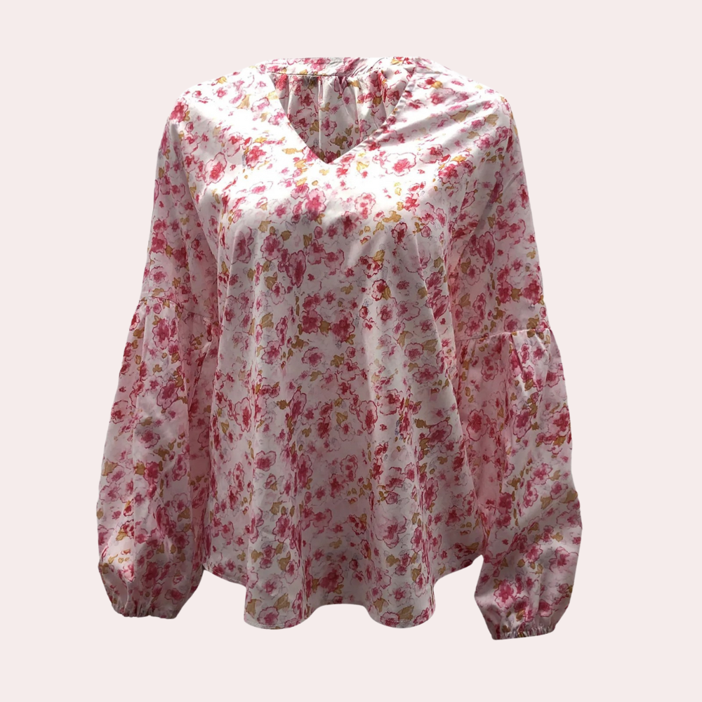 Bloes Blumenprint Casual Vrouw