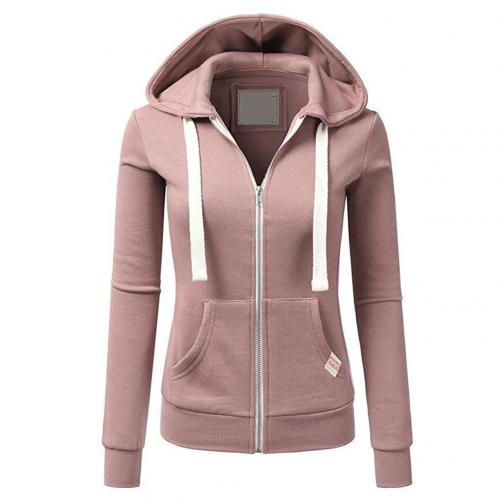 Andrea | Warme Fleece Jas met Kap en Rits
